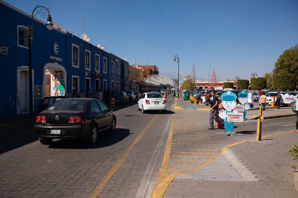 Ecke vom Zócalo San Pedro Cholula