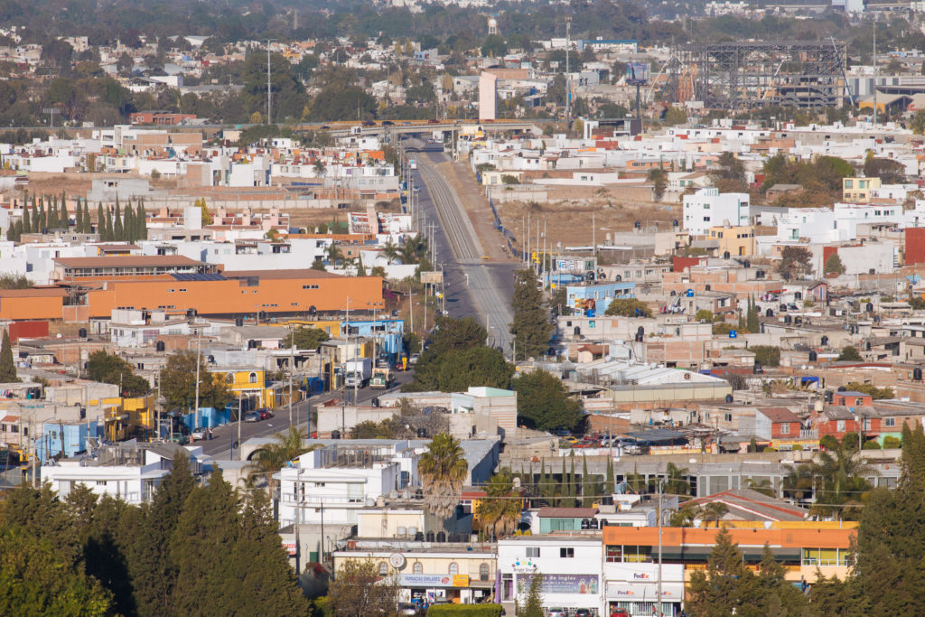 Die Bahnstrecke Puebla - Cholula