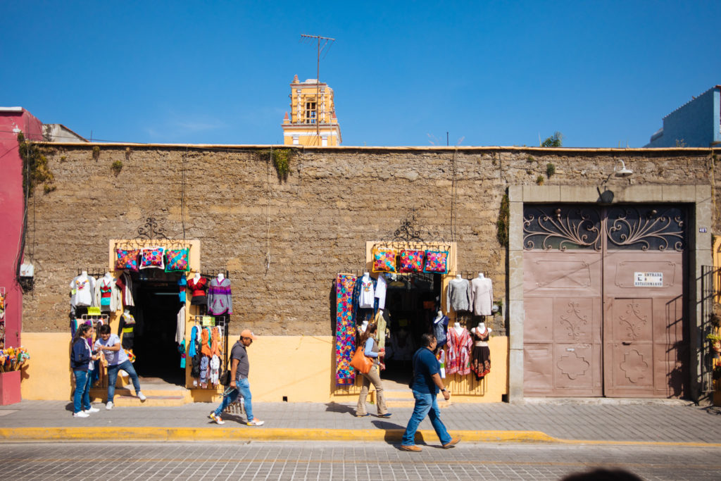 Geschäft an der Av. Morelos in Cholula