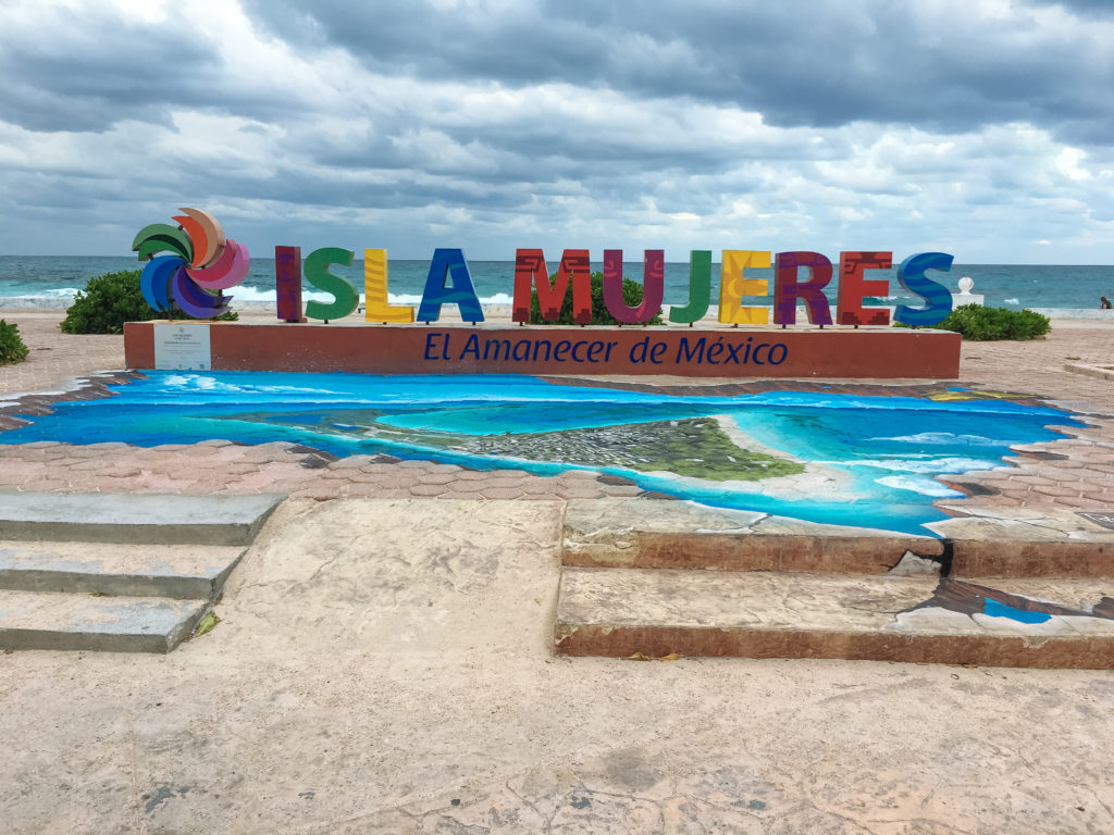 Schriftzug Pueblo Magica Isla Mujeres